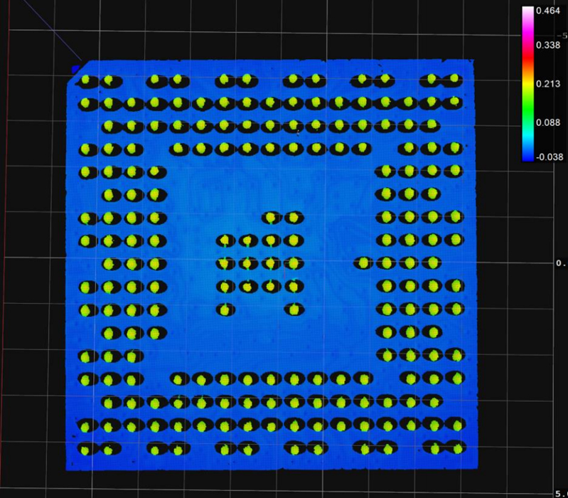 BGA焊球及芯片引腳檢測(cè)