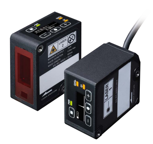 搭載有機(jī)EL的C-MOS激光位移傳感器